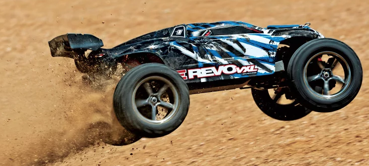 e-revo 1/16 från traxxas med vlx system recension guide